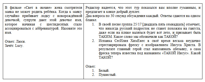 раздаточный материал